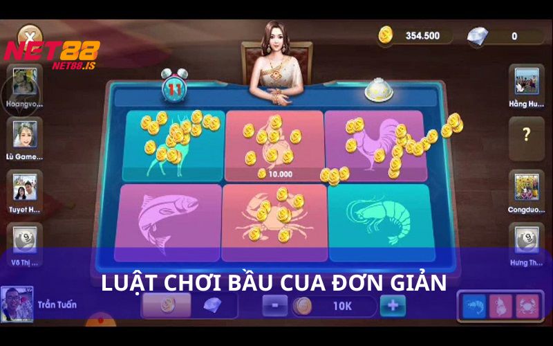 Luật chơi Bầu Cua đơn giản